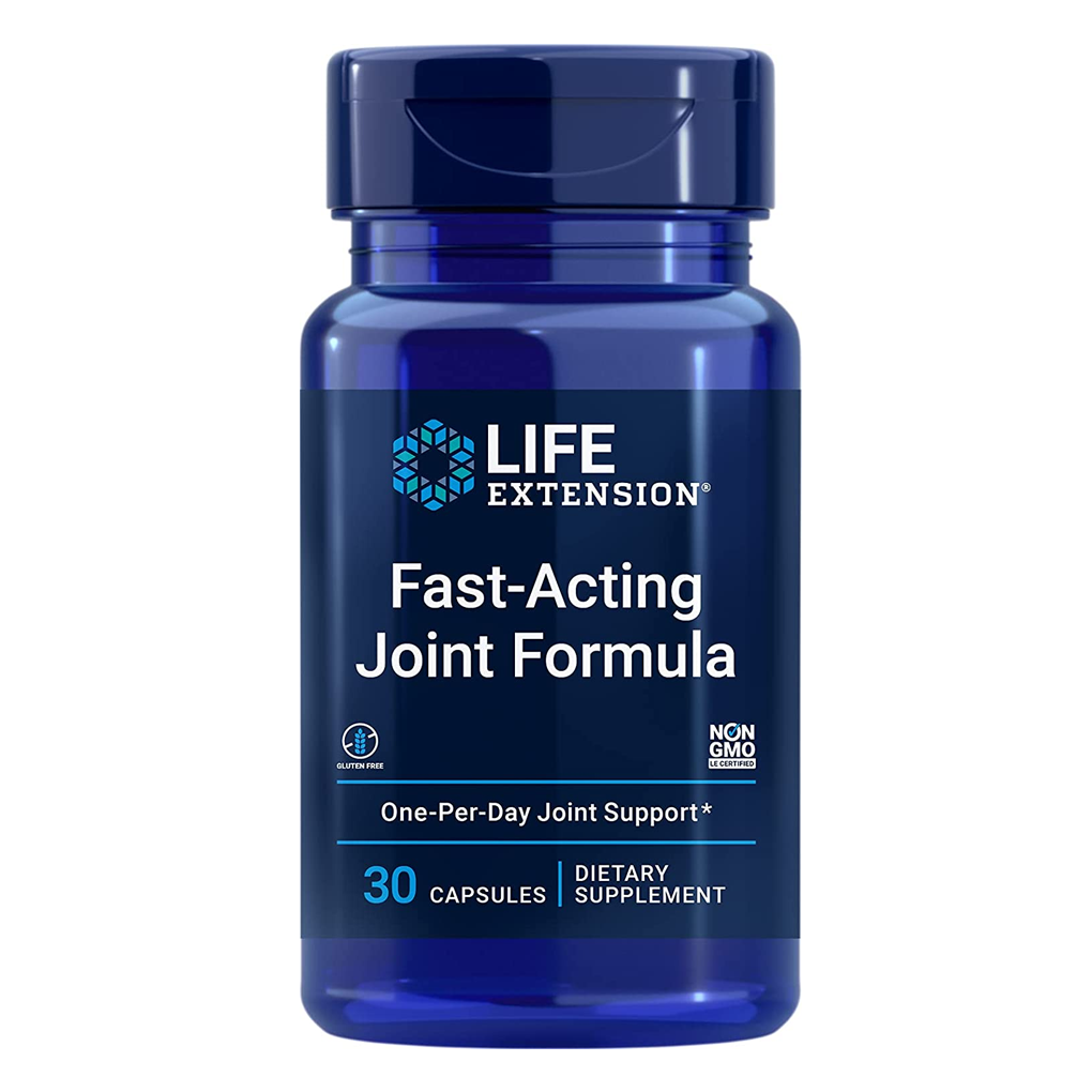 LIFE EXTENSION Fast-Acting Joint Formula / 30 Capsules